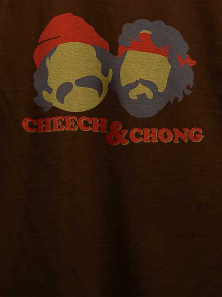 cheech-n-chong-t-shirt braun 4