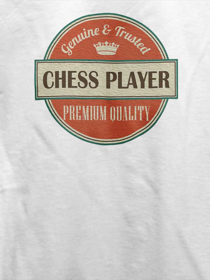 chess-player-vintage-logo-t-shirt weiss 4
