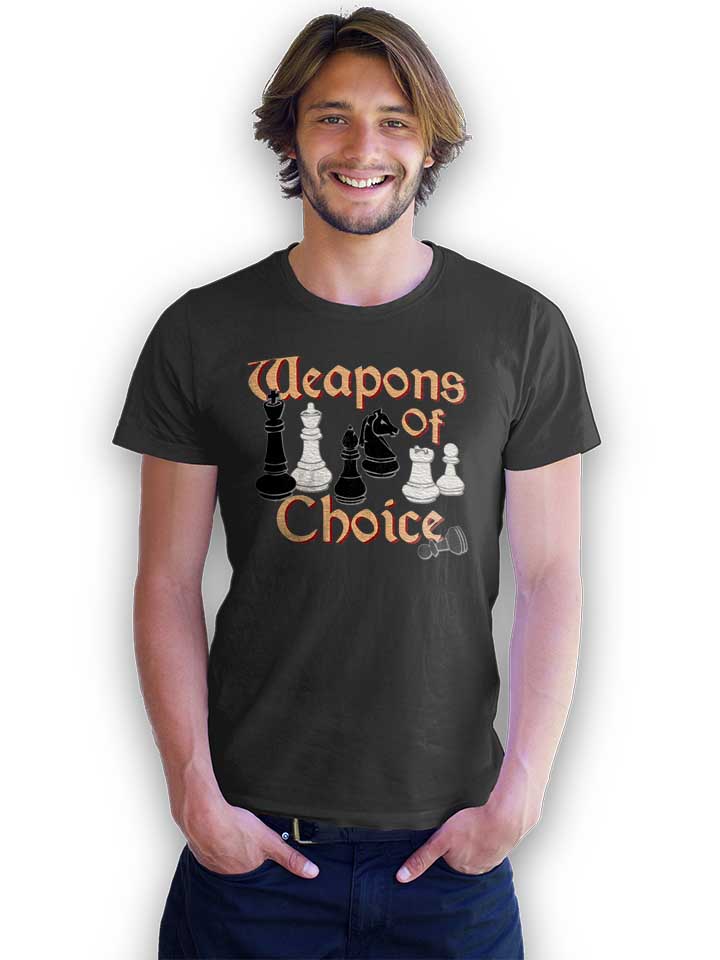 chess-weapons-of-choice-t-shirt dunkelgrau 2