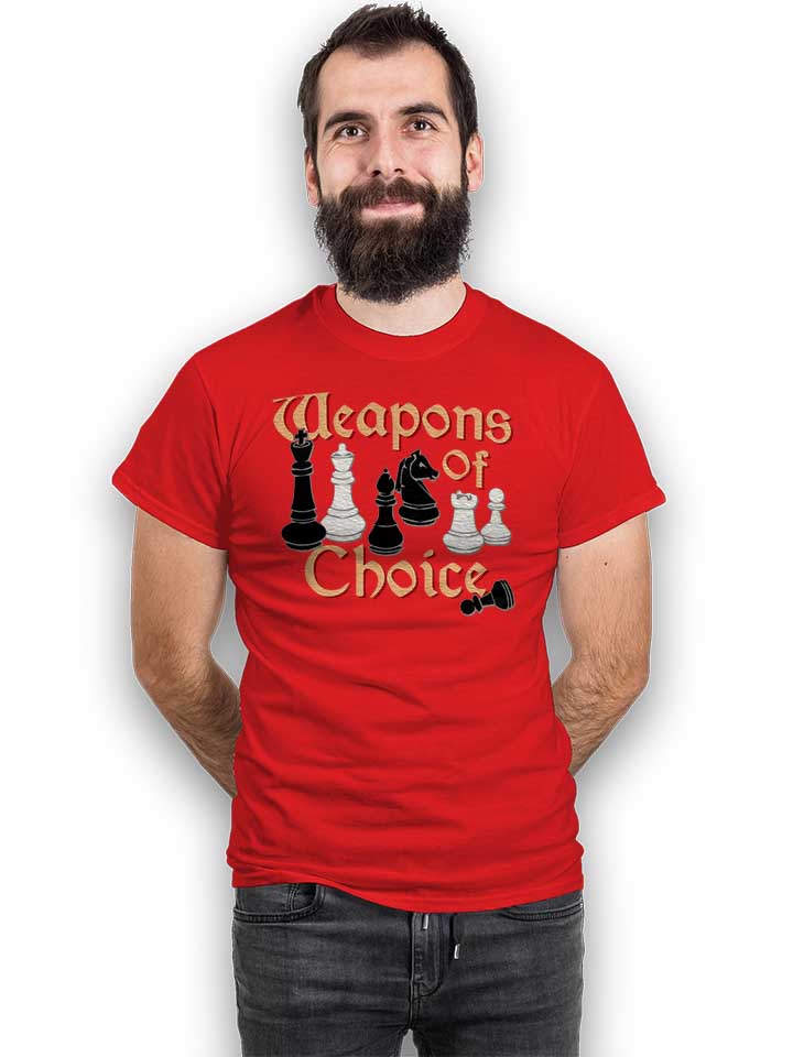 chess-weapons-of-choice-t-shirt rot 2