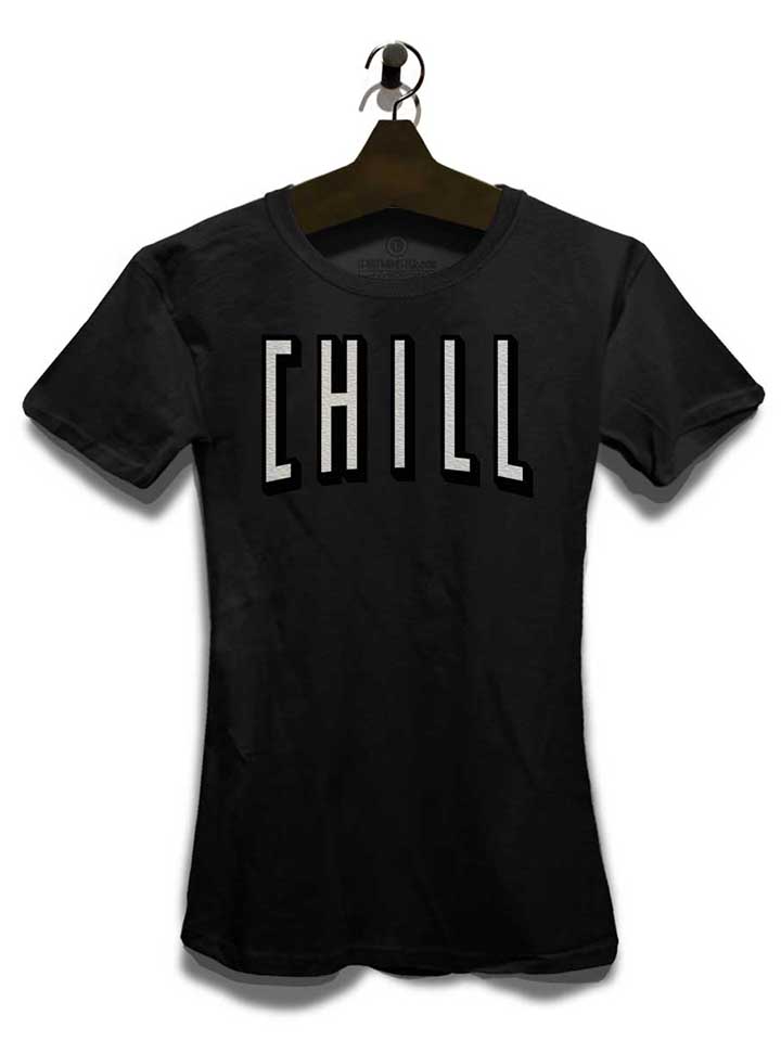 chill-netflix-damen-t-shirt schwarz 3