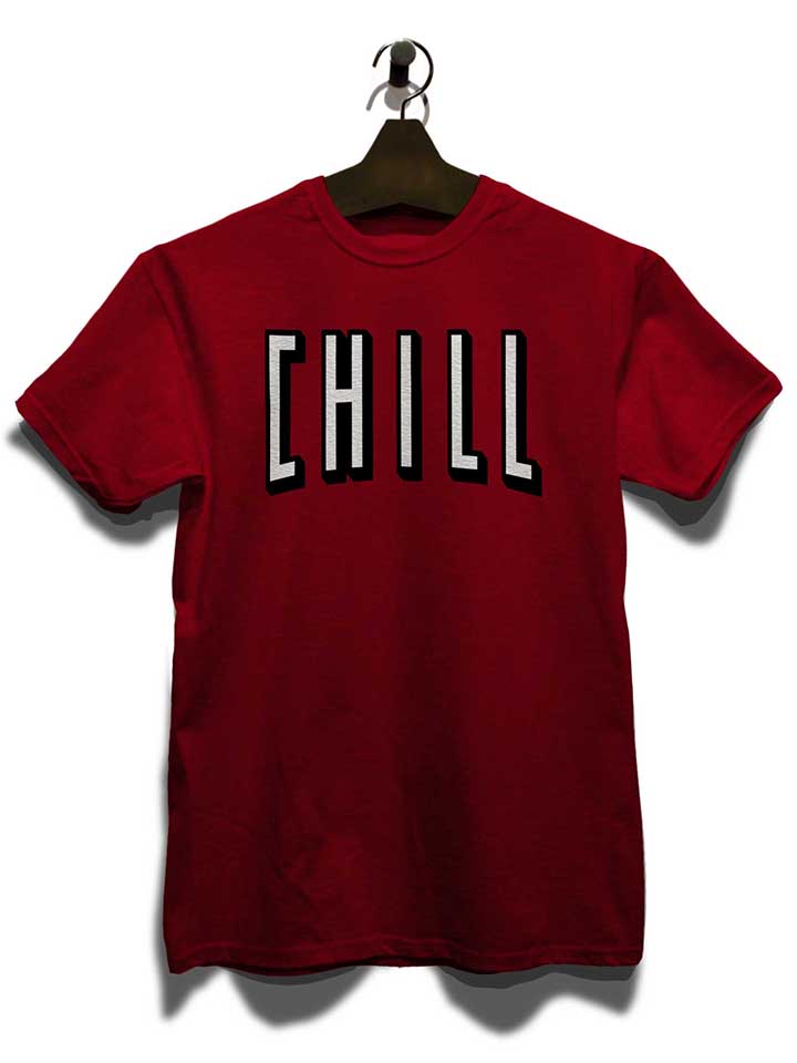 chill-netflix-t-shirt bordeaux 3