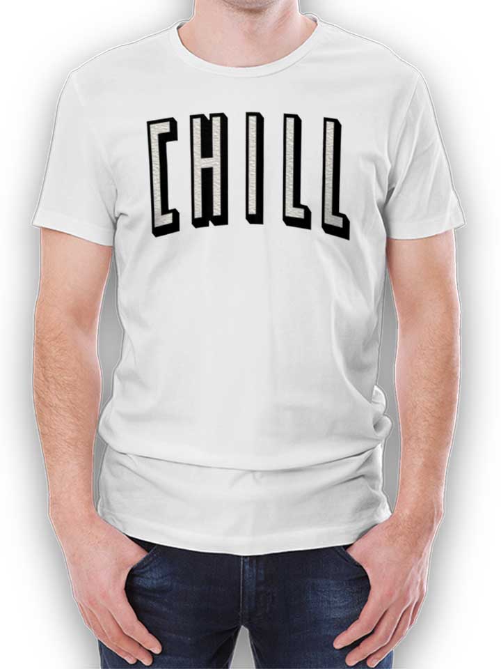 chill-netflix-t-shirt weiss 1