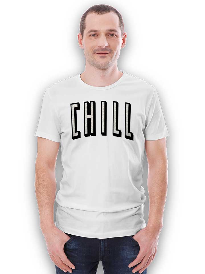 chill-netflix-t-shirt weiss 2