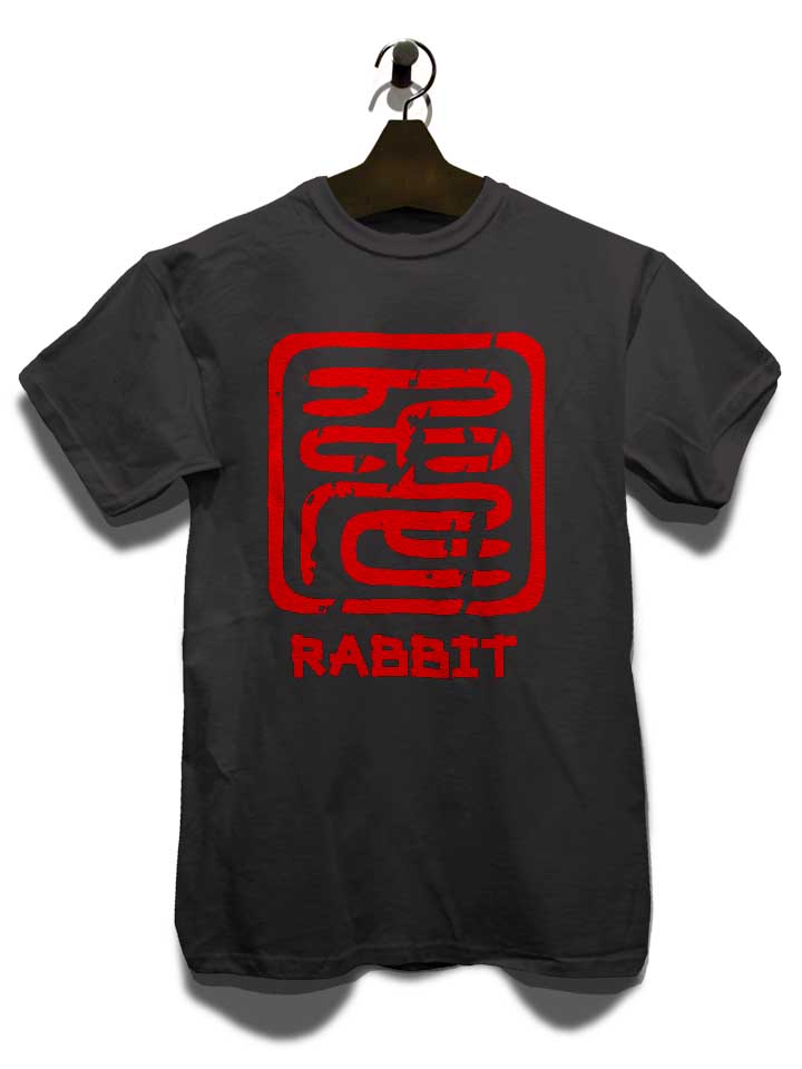 chinese-signs-rabbit-t-shirt dunkelgrau 3