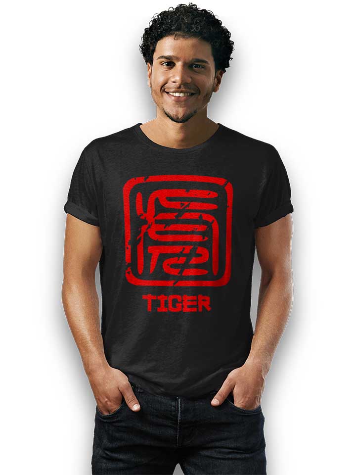 chinese-signs-tiger-t-shirt schwarz 2