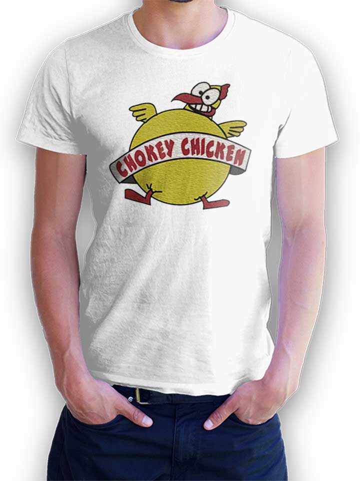 chokey-chicken-t-shirt weiss 1