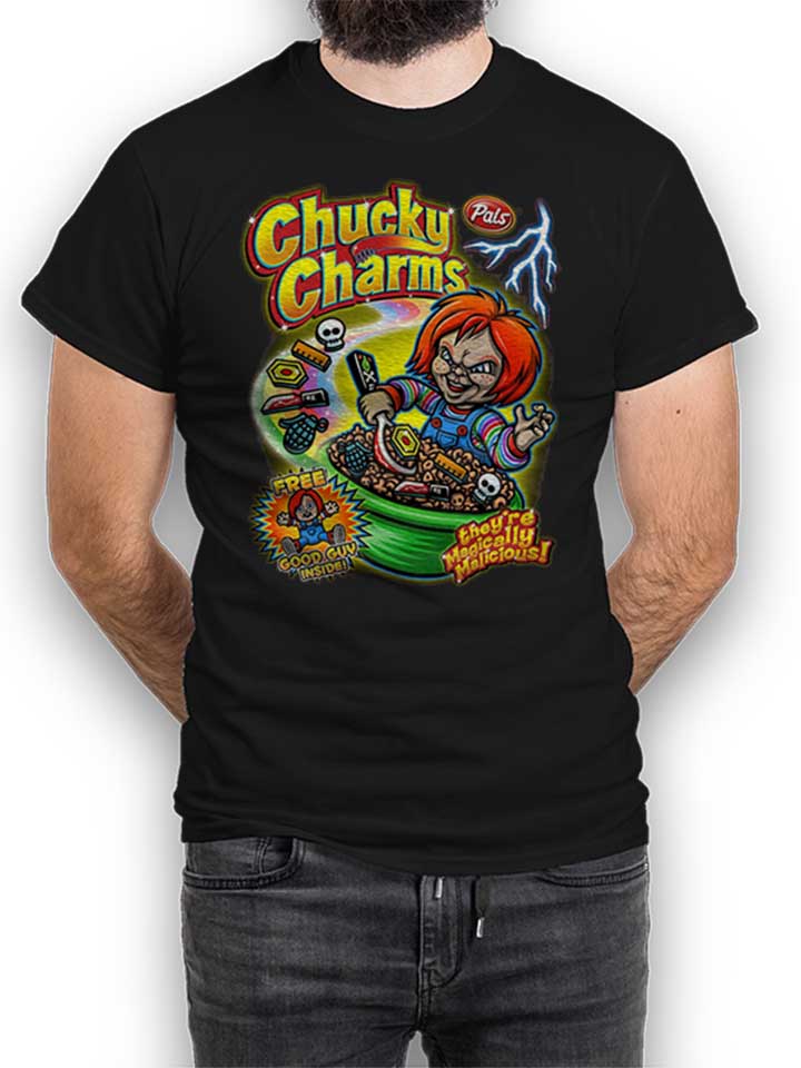Chucky Charms T-Shirt schwarz L