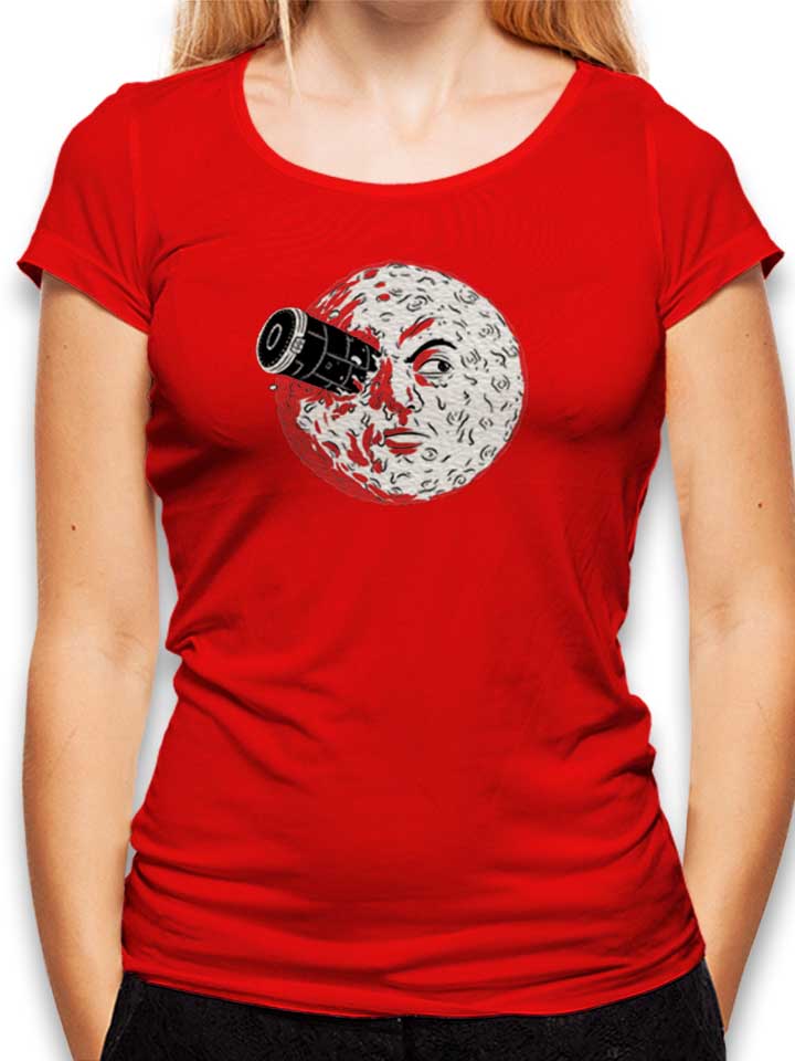 Classic Moon Bullet Damen T-Shirt rot L