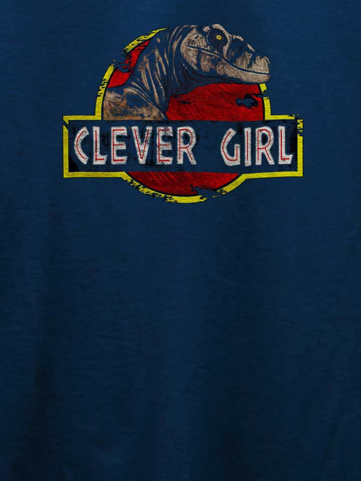 clever-girl-jurassic-park-t-shirt dunkelblau 4