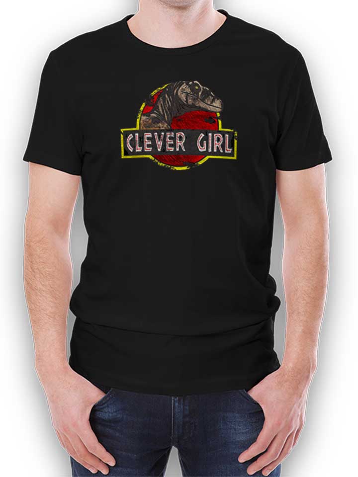 clever-girl-jurassic-park-t-shirt schwarz 1