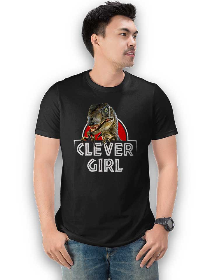 clever-girl-jurassic-t-shirt schwarz 2