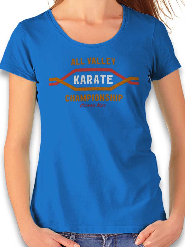 Cobra Kai All Valley Championship  Damen T-Shirt royal L