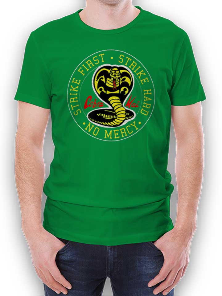cobra-kai-logo-t-shirt gruen 1