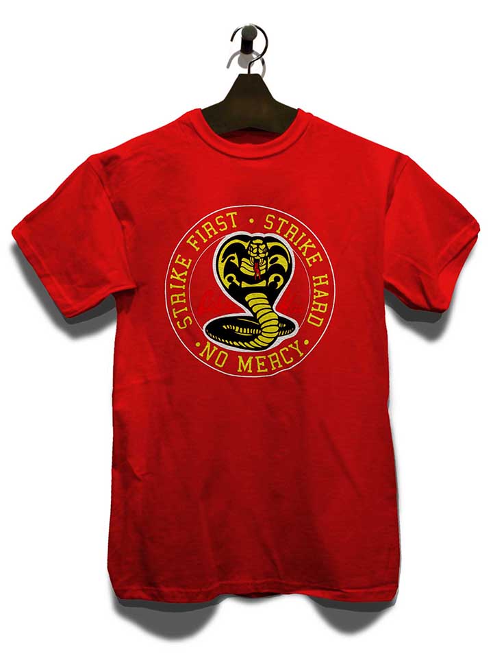 cobra-kai-logo-t-shirt rot 3