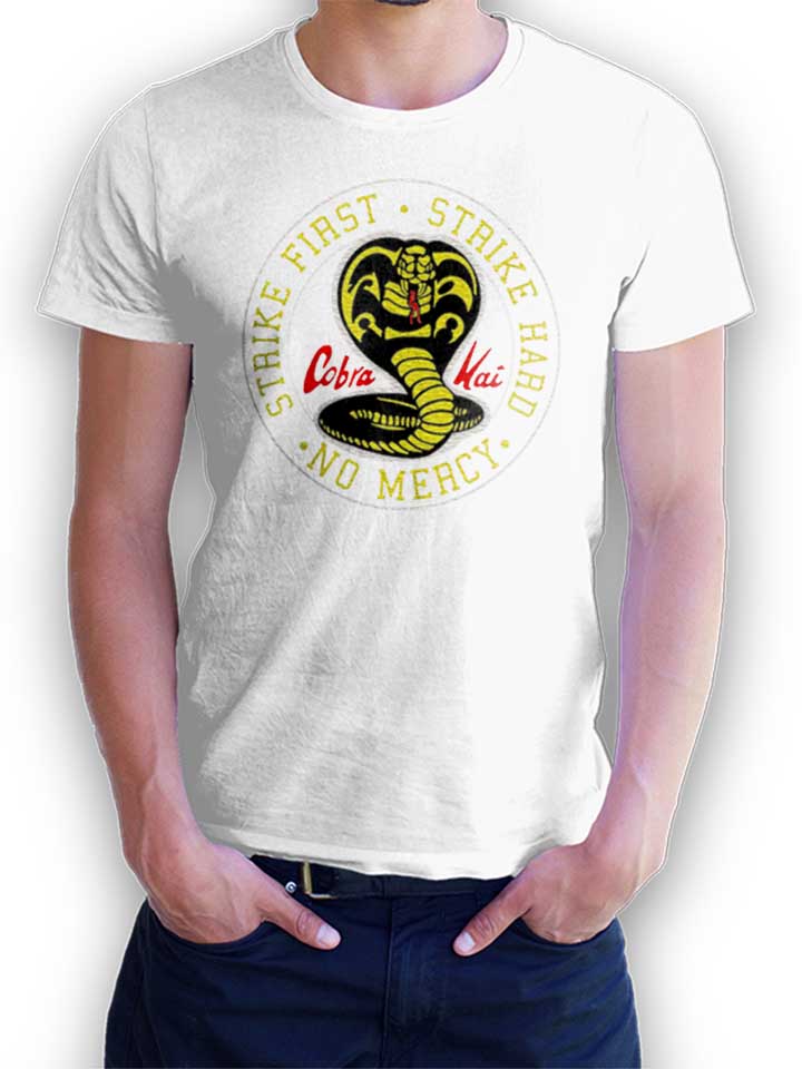 Cobra Kai Logo T-Shirt weiss L