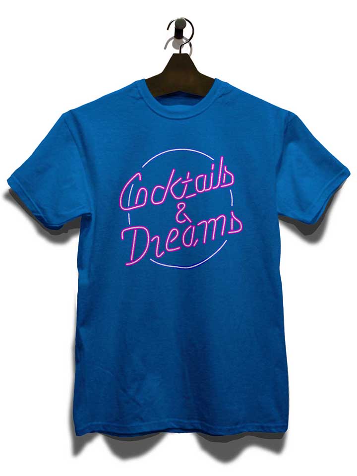 coctails-and-dreams-t-shirt royal 3