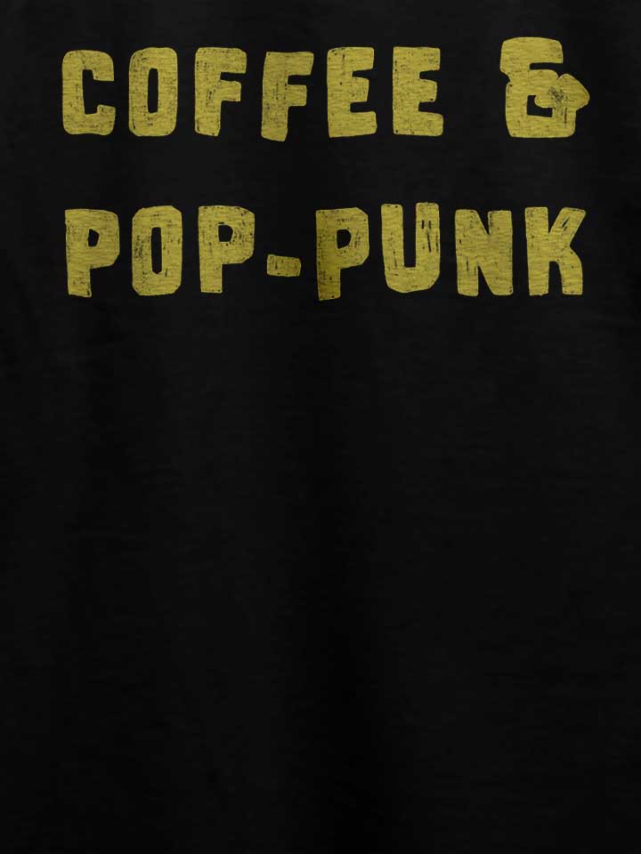 coffee-pop-punk-t-shirt schwarz 4
