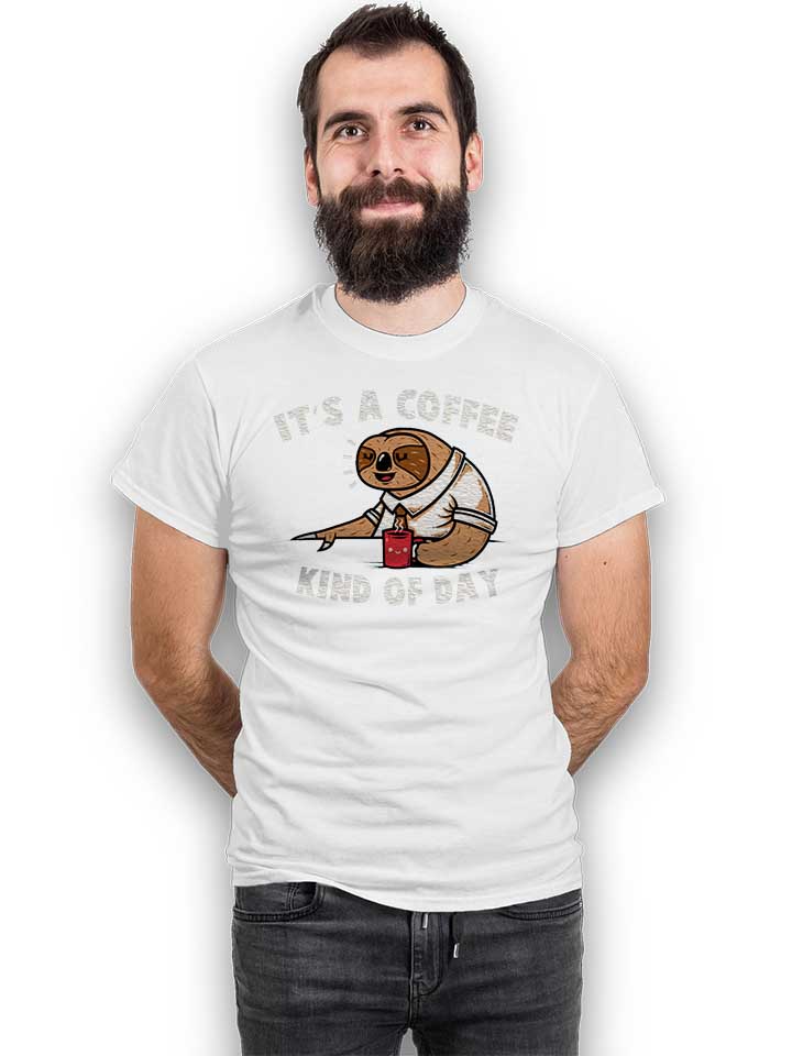 coffee-sloth-02-t-shirt weiss 2