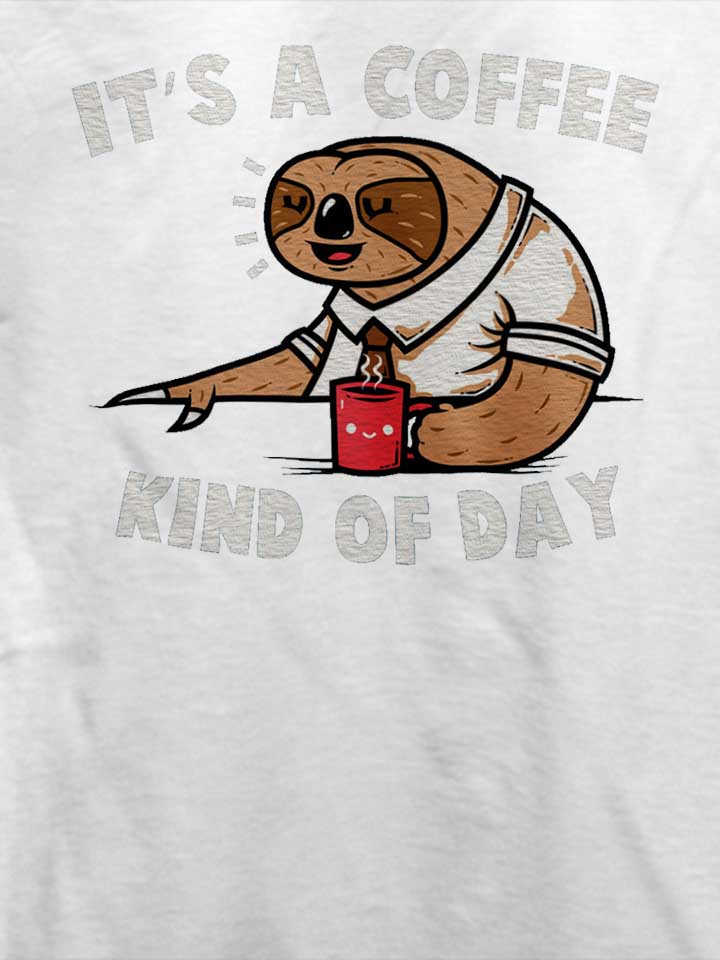 coffee-sloth-02-t-shirt weiss 4