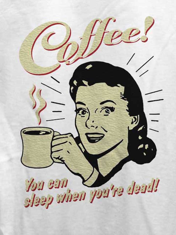 coffee-damen-t-shirt weiss 4