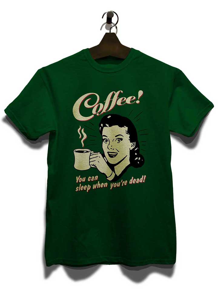 coffee-t-shirt dunkelgruen 3