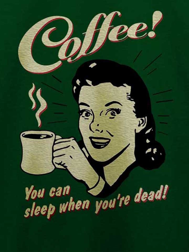 coffee-t-shirt dunkelgruen 4