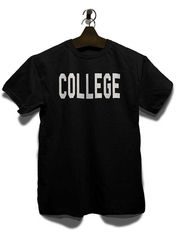 college-t-shirt schwarz 3