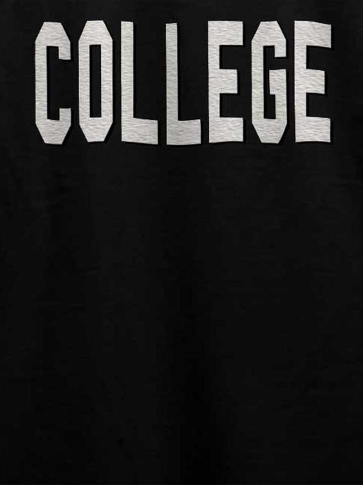 college-t-shirt schwarz 4