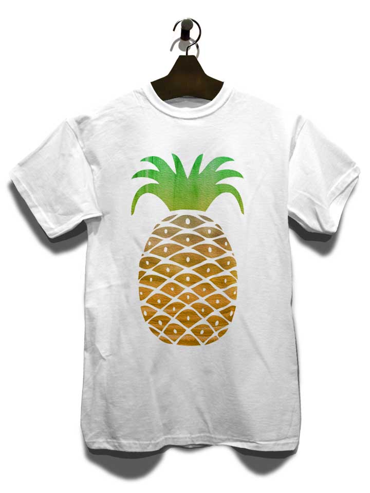 colorful-pineapple-t-shirt weiss 3