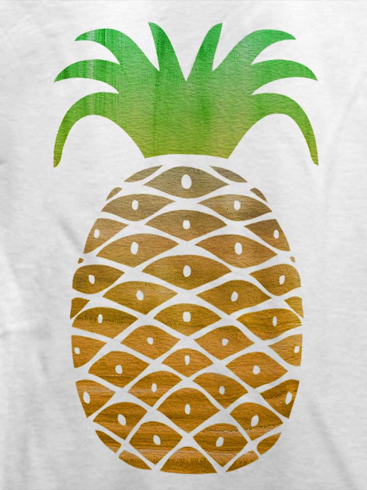 colorful-pineapple-t-shirt weiss 4
