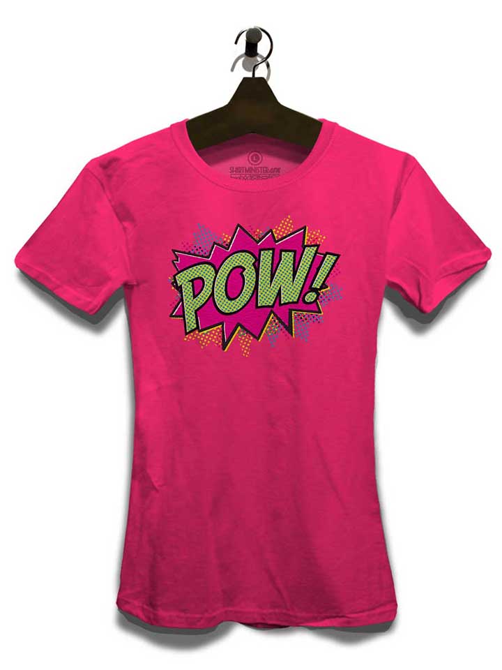 comic-pop-art-damen-t-shirt fuchsia 3