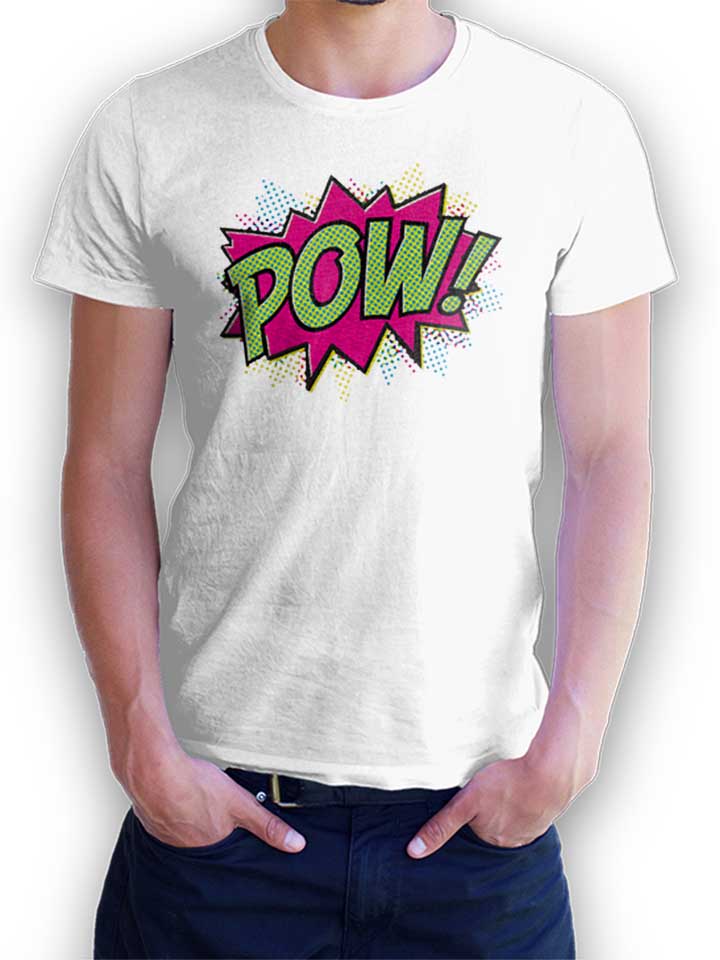 Comic Pop Art T-Shirt white L