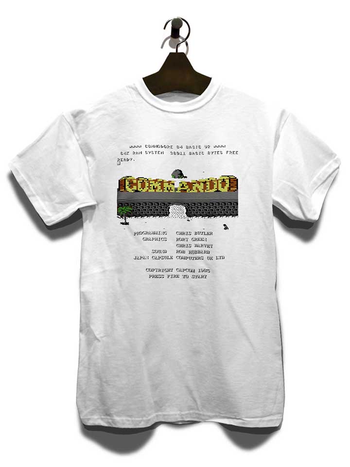 commando-t-shirt weiss 3