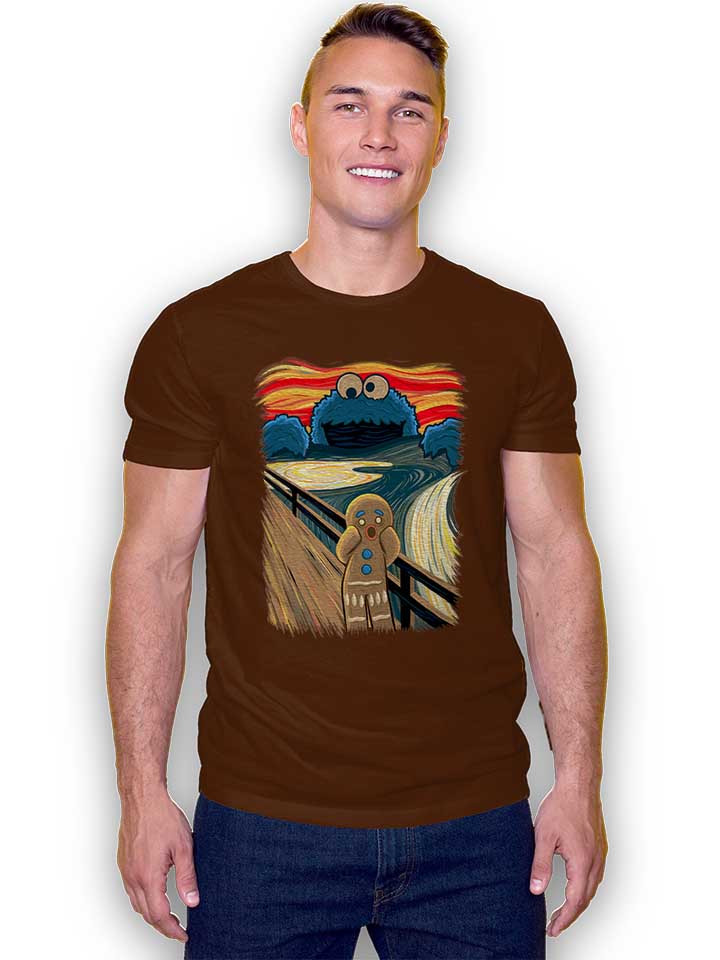 cookie-monster-art-t-shirt braun 2