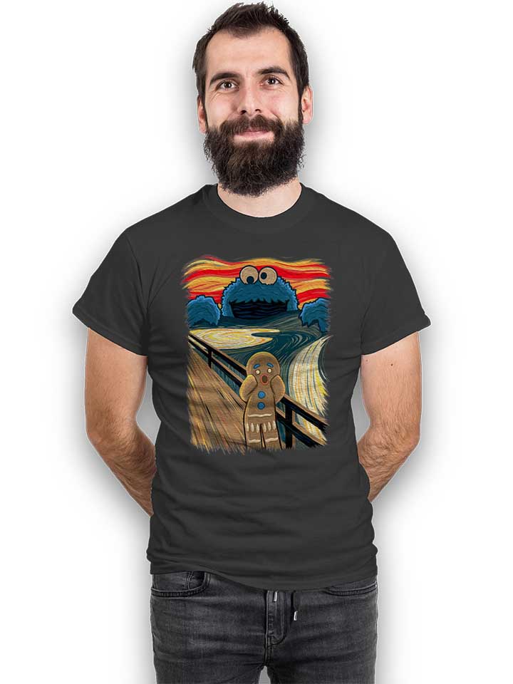 cookie-monster-art-t-shirt dunkelgrau 2