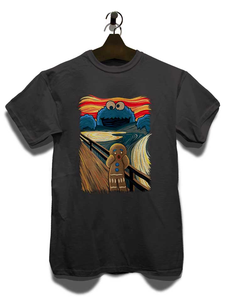 cookie-monster-art-t-shirt dunkelgrau 3