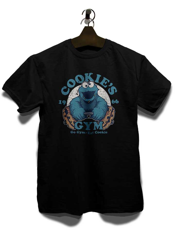 cookie-monster-gym-t-shirt schwarz 3