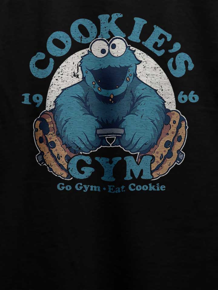 cookie-monster-gym-t-shirt schwarz 4