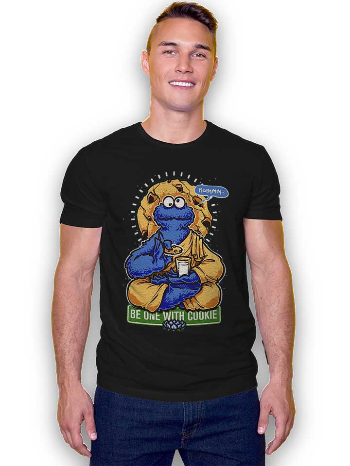 cookie-monster-yoga-t-shirt schwarz 2