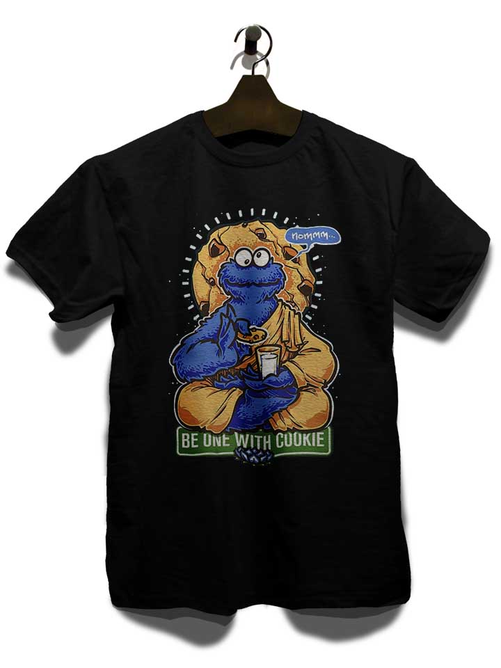cookie-monster-yoga-t-shirt schwarz 3