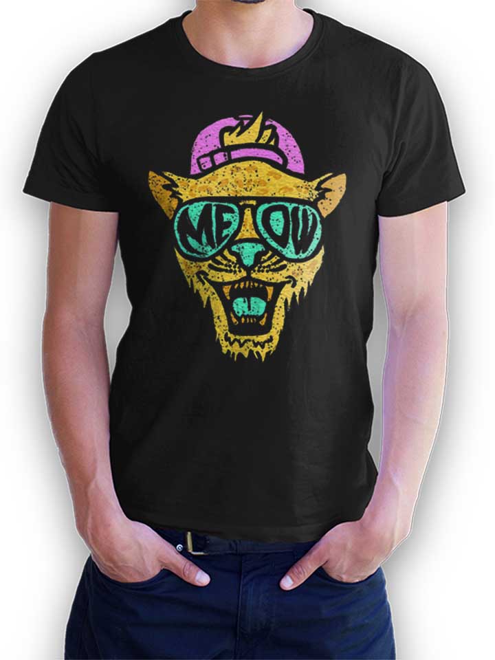 Cool Cat T-Shirt schwarz L