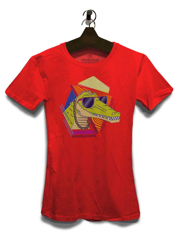 cool-crocodile-damen-t-shirt rot 3