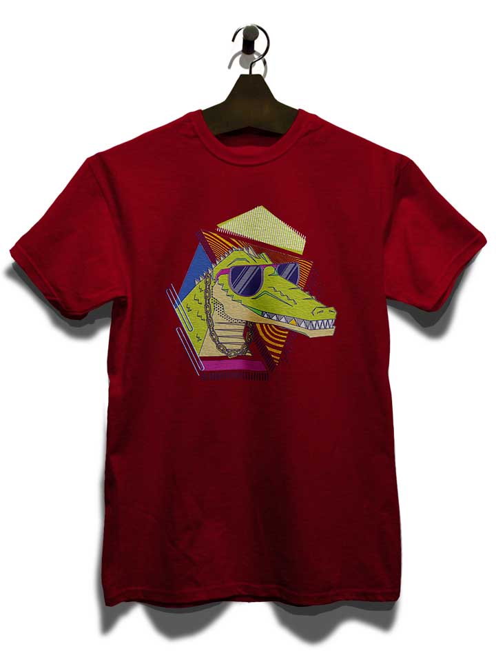 cool-crocodile-t-shirt bordeaux 3