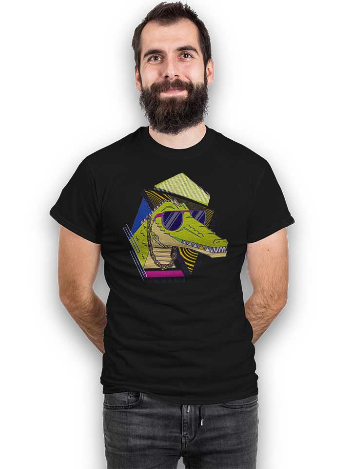cool-crocodile-t-shirt schwarz 2