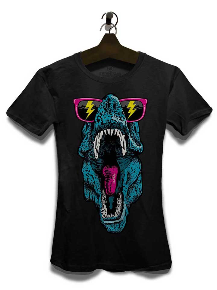 cool-dino-damen-t-shirt schwarz 3