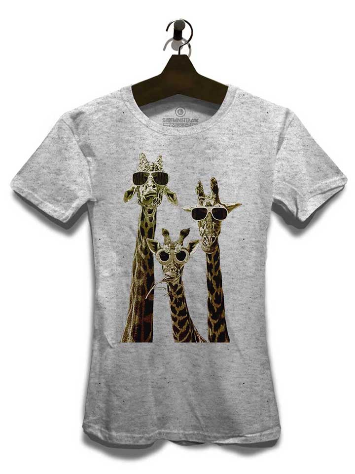 cool-giraffes-damen-t-shirt grau-meliert 3