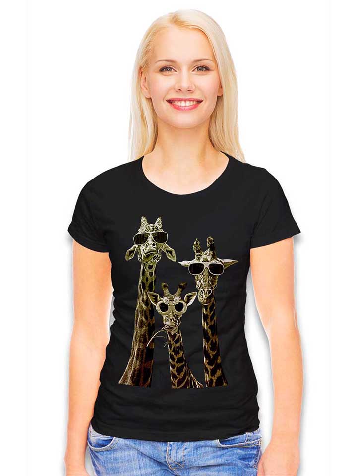 cool-giraffes-damen-t-shirt schwarz 2