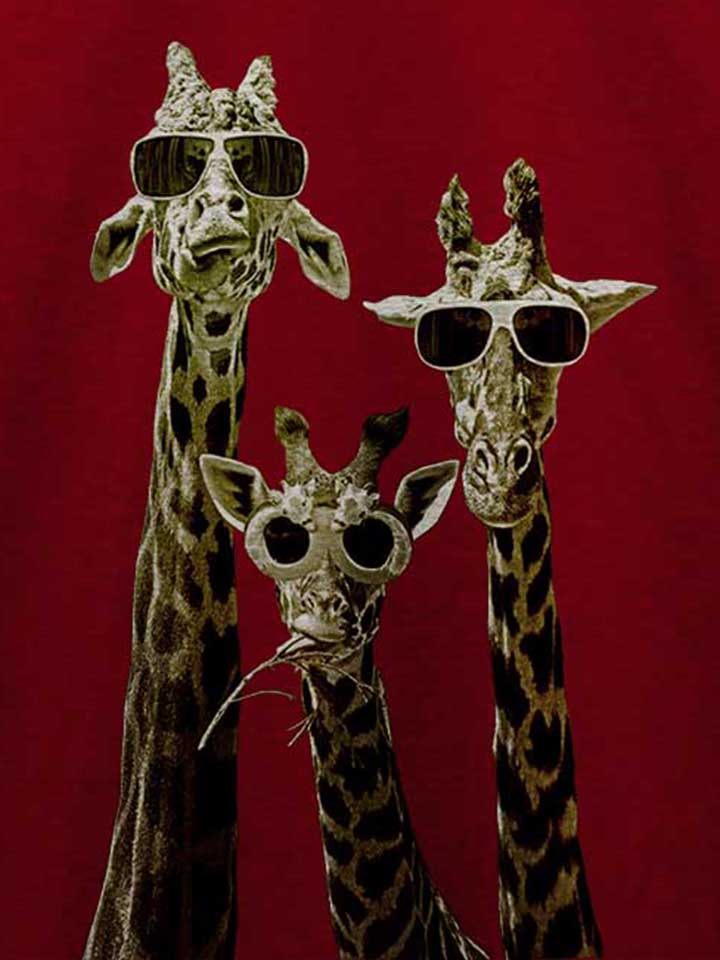 cool-giraffes-t-shirt bordeaux 4