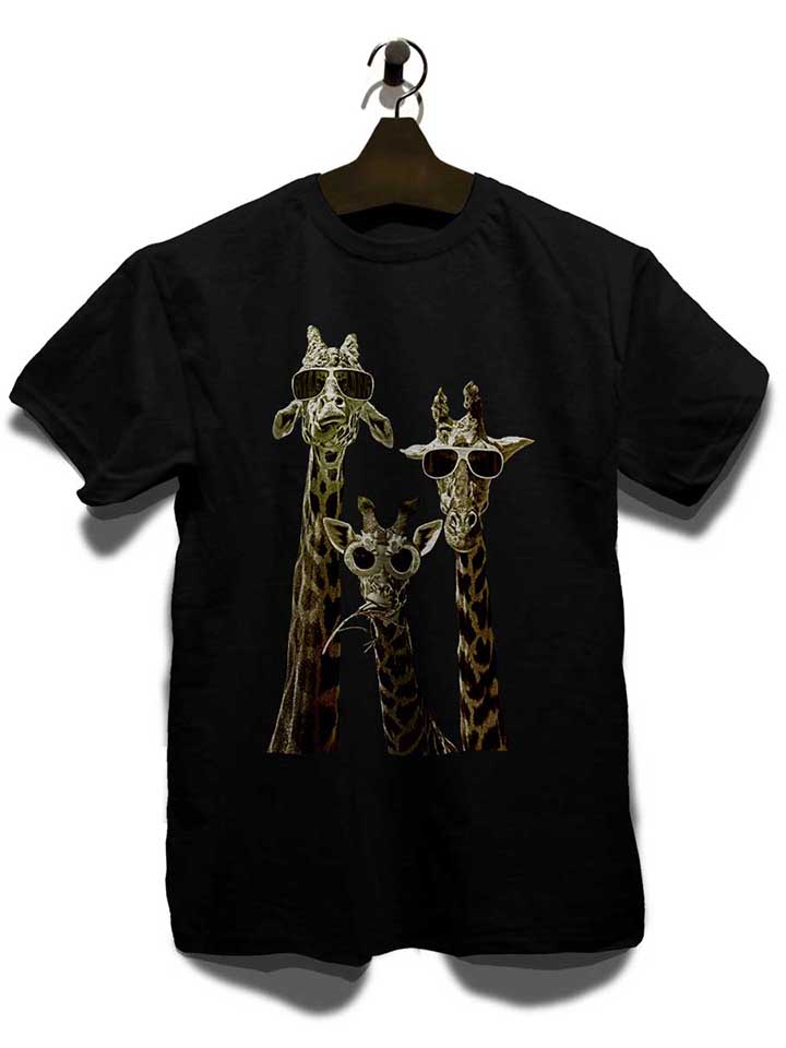 cool-giraffes-t-shirt schwarz 3